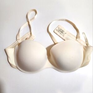 Warner's beige strapless Multiway bra size 36B